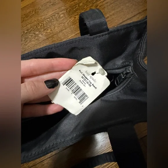 Vintage Kate Spade Black Nylon Purse - NWT - Picture 5 of 6